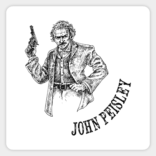 John  Peisley Sticker by Australian_Bushranging